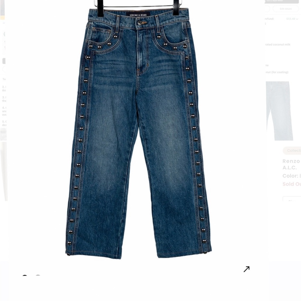 Veronica Beard Studded jeans